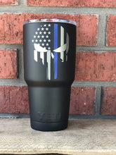 Load image into Gallery viewer, Thin Blue, or Red Line punisher tumbler