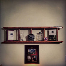 Load image into Gallery viewer, Wood Fire Sevice Ladder replica Shelf.