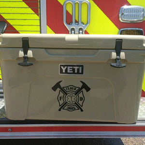 YETI Cooler personalized decals.